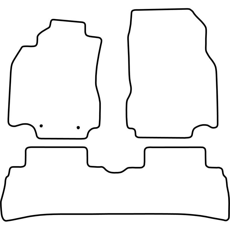 Set car mats  Nissan Cube 2010-