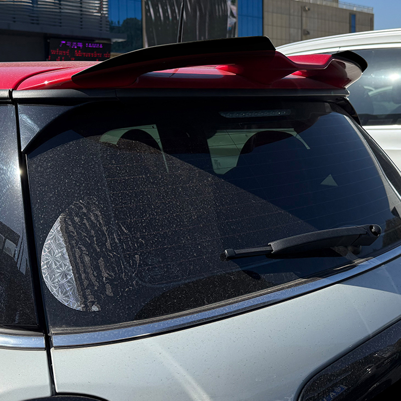 Roof spoiler (Spoiler Cap)  Mini F55/F56 Cooper S JCW 2013-2024 (ABS Glossy Black)