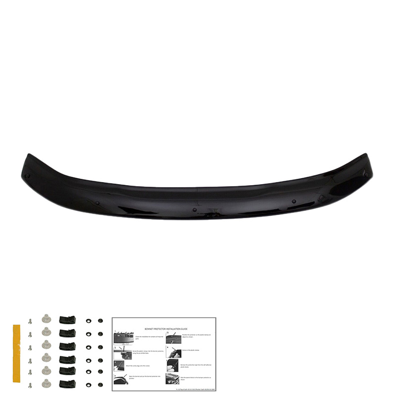 Bonnet Protector  Dacia Duster II 2018-2024 - Gloss black