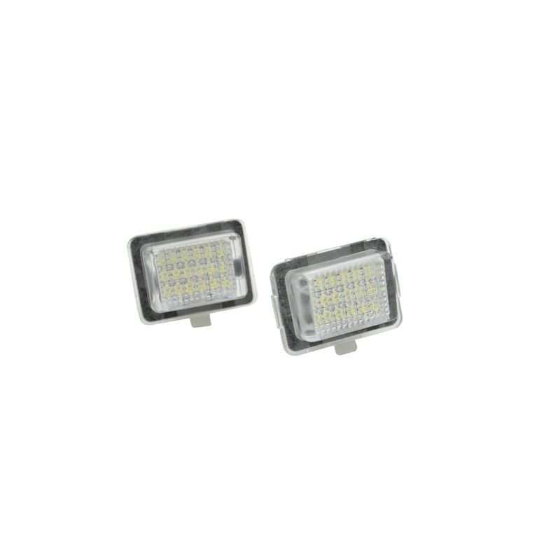 Set LED License Plate Lights  Mercedes-Benz various models - Version 3