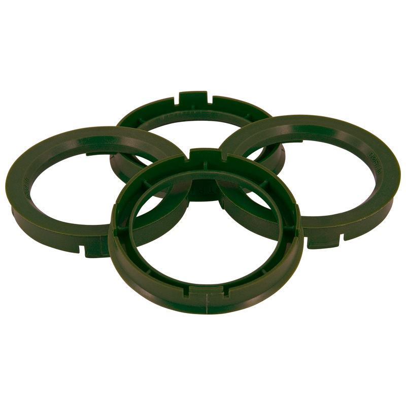 Set TPI Hub Centric Rings - 70.1->65.1mm - Olive Green