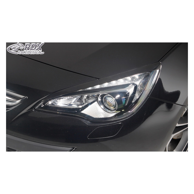 Head light spoilers  Opel Astra J GTC 2009-2015 & Cascada (ABS)