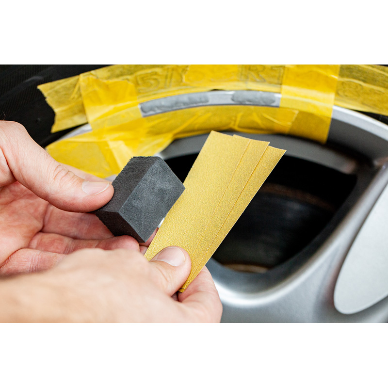 Quixx Wheel Repair Kit - for silver wheels