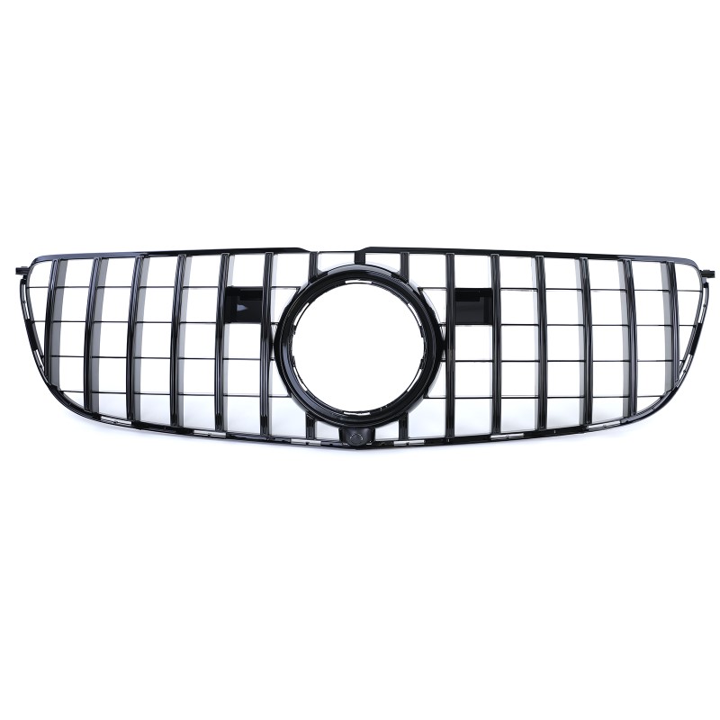Grill passend voor Mercedes GLS X166 Facelift 15-19 Zwart