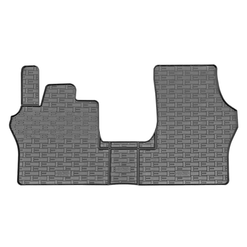 Rubber car mats set  Volkswagen ID.Buzz Cargo 2022- (3-pieces)