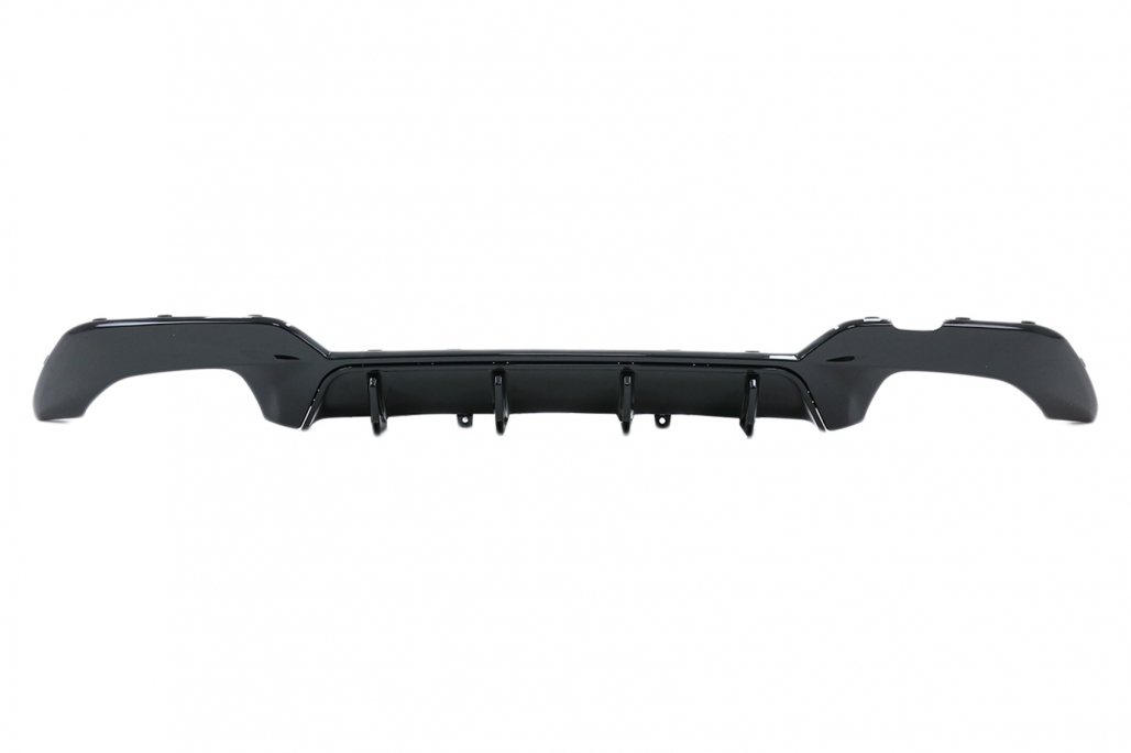 Diffuser passend voor BMW 3 Serie M Pakket G20 G21 Glans Zwart