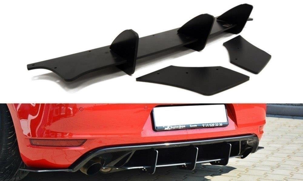 Diffuser passend voor Volkswagen Golf 6 GTI / GTI Edition 35 Maxton Street Pro