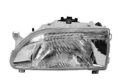 koplamp, H4, links, 05/1992-Renault R19, 1988-1996