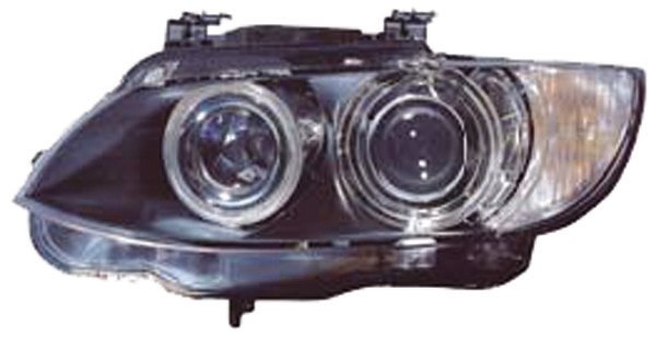XENONKoplamp rechts E92/E93. 06->> D1S+H8+H3 ZWART RAND