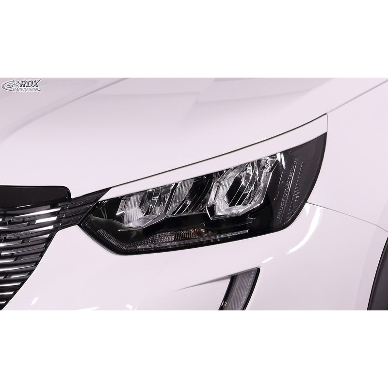 Head light spoilers  Peugeot 208 II & 2008 II 2019- (ABS)