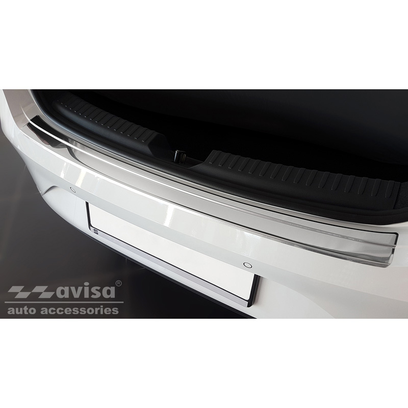 Stainless Steel Rear bumper protector  Seat Leon IV HB 5-doors 2020- & Cupra Leon HB 5-doors 2021-