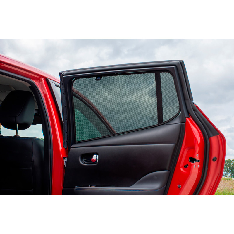 Set Car Shades  Nissan Leaf (ZE1) 2018-, excl models with rear camera (4-pieces)