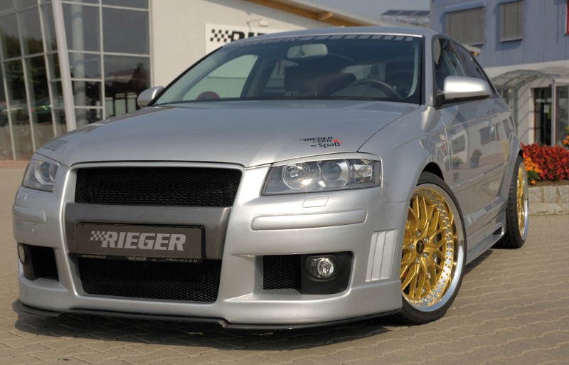 Frontbumper Audi A3 8P R-frame SRA Rieger