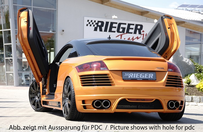 Rearbumper Audi TT 09.06- Rieger