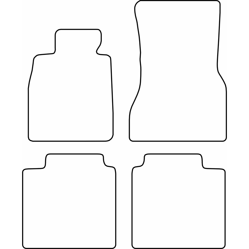 Set car mats  BMW 7-Series (G70) 2022-