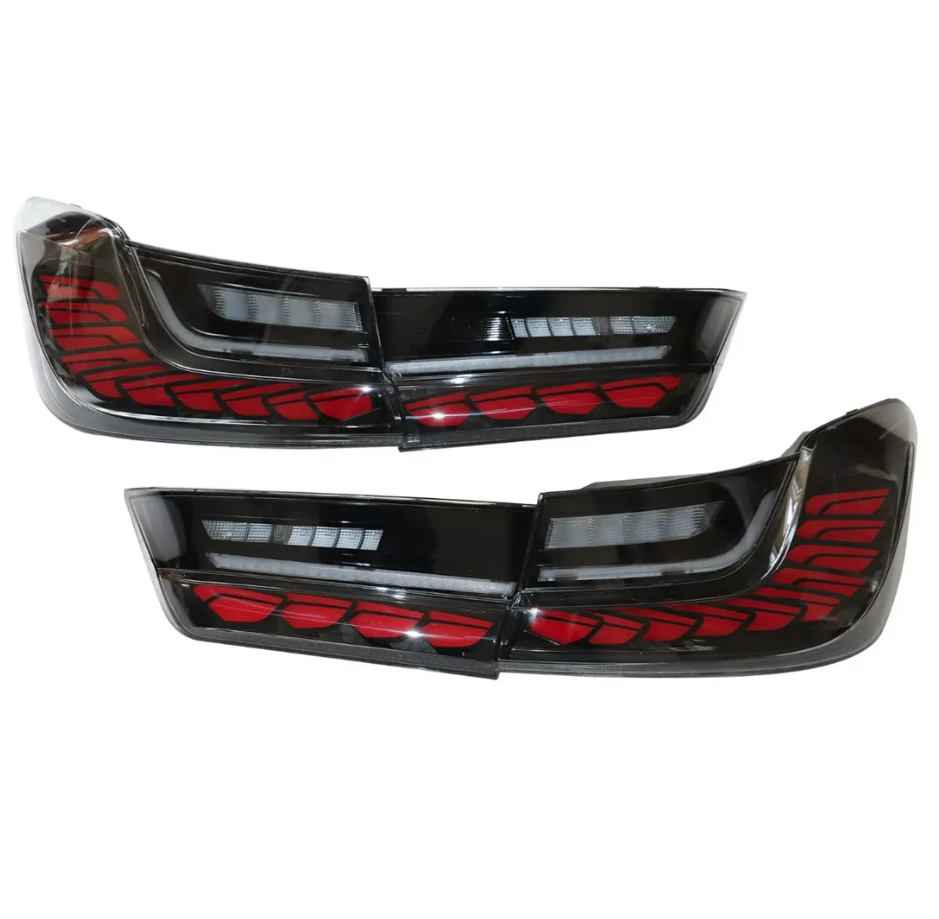 Taillights BMW 3 Serie G0 G28 G80 OLED Look Dynamic 18-22 Black