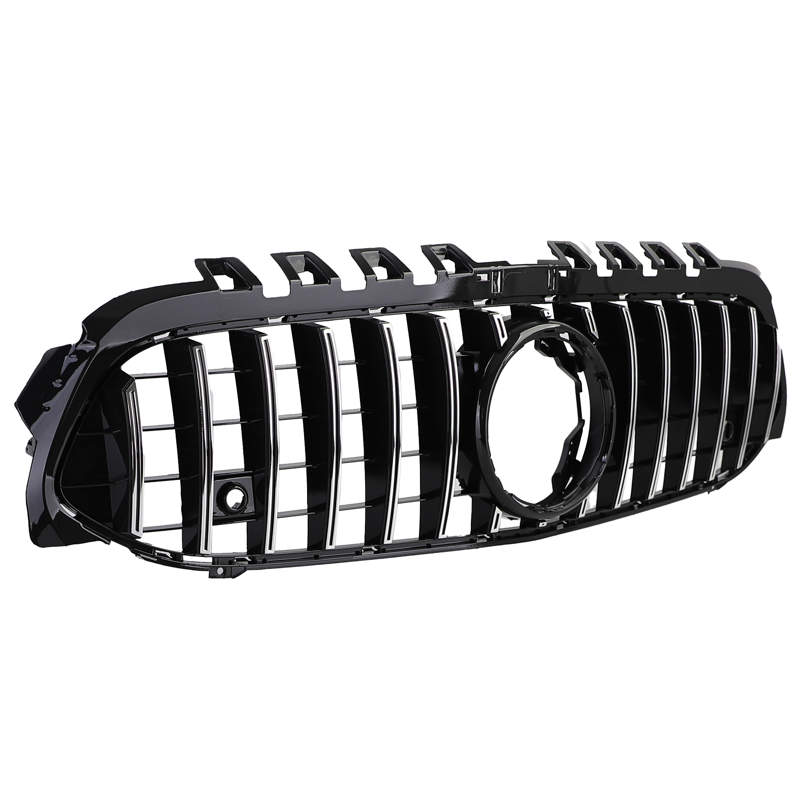 Grill passend voor Mercedes A klasse W177 / V177 GT-Look Chroom/Zwart