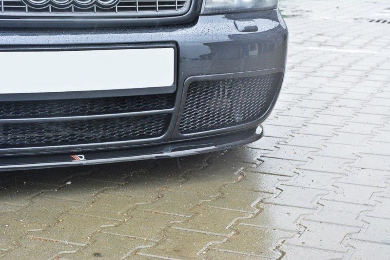 Voorspoiler passend voor Audi S4 B5 Glanzend Zwart
