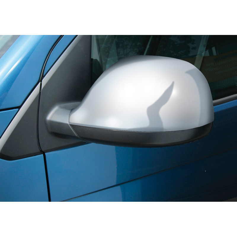 RGM Set Mirror Covers  Volkswagen Transporter T6 2015- Silver