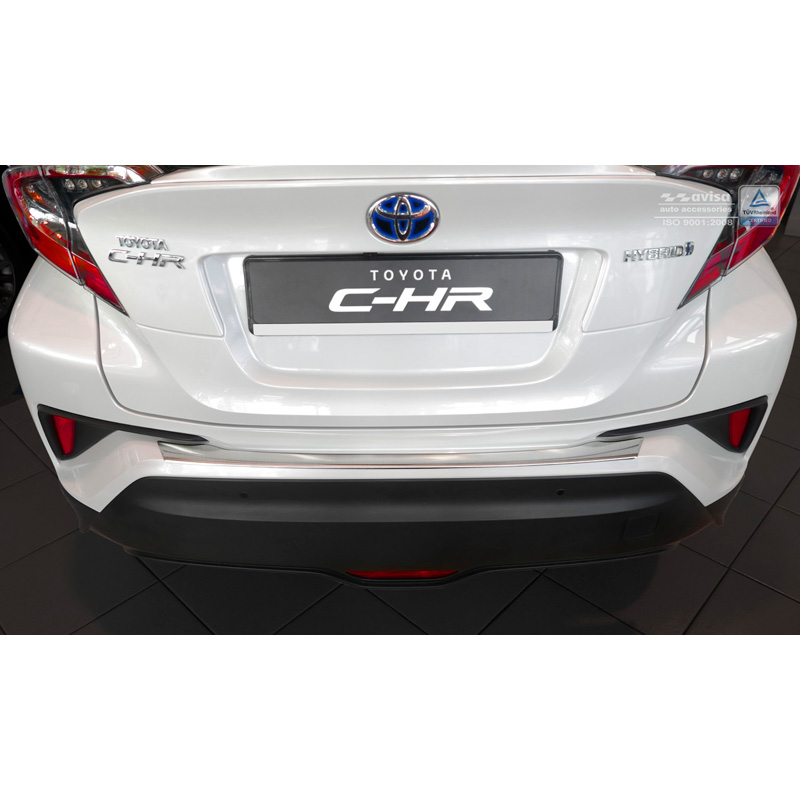 Stainless Steel Rear bumper protector  Toyota C-HR 2016-2019 & Facelift 2019-2023
