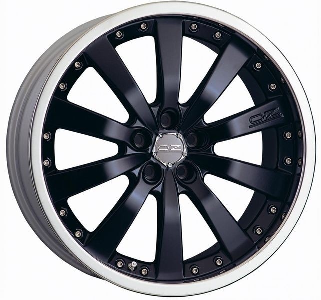 Velgen OZ Michelangelo II PL matt black 10x18 inch 5x114,3 ET42