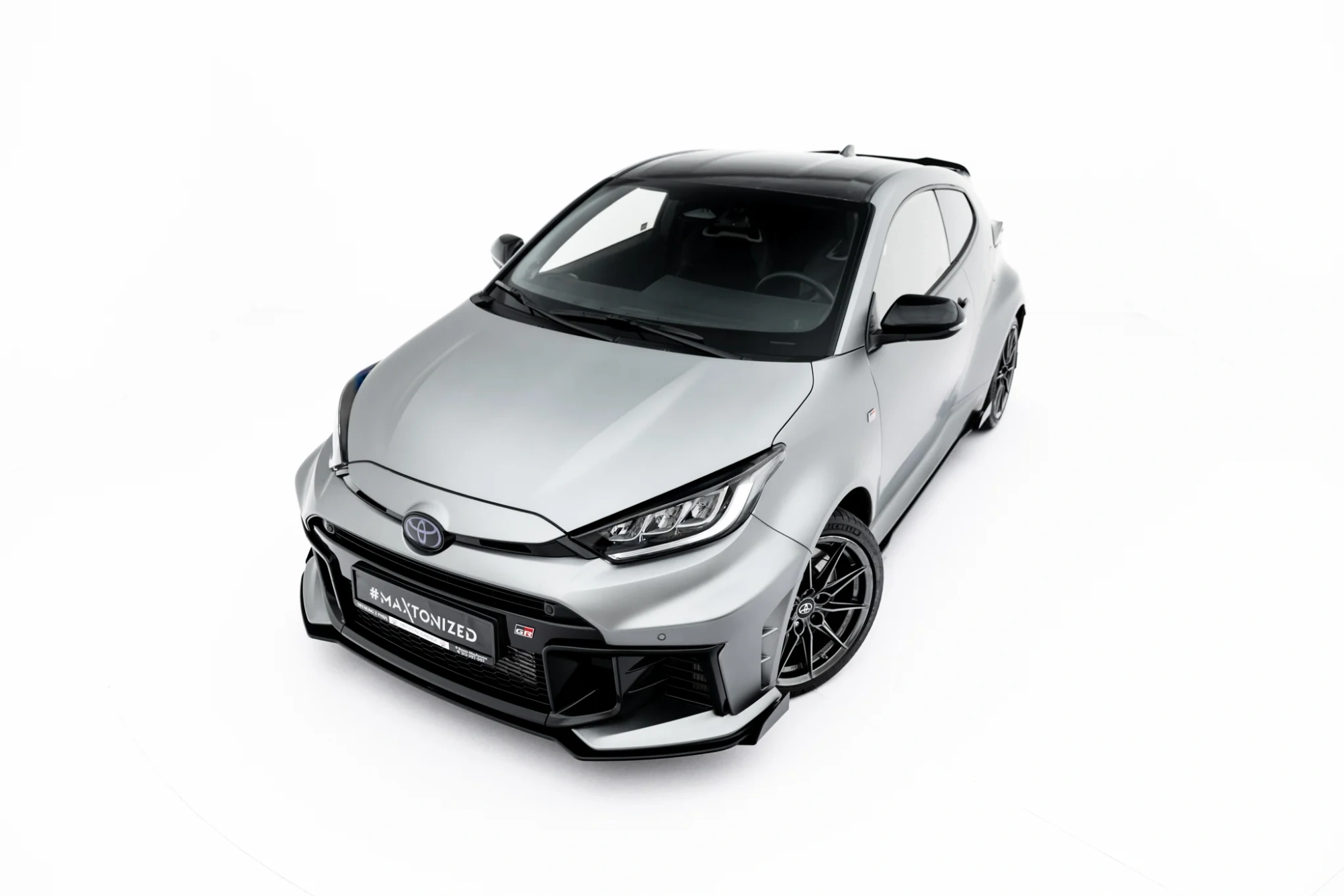 Front Spoiler Toyota GR Yaris Mk4 Facelift – Maxton Street Pro Front Splitter + Flaps