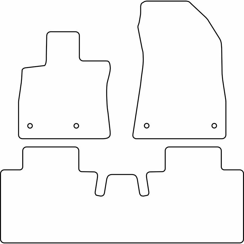 Set car mats  Lynk & Co 08 2023-
