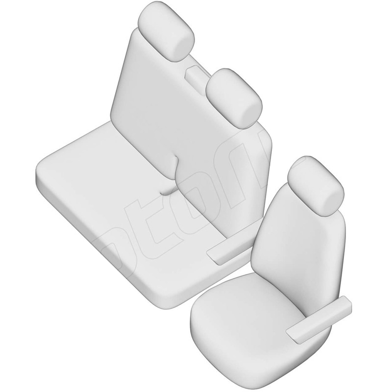 New York Design Artificial leather seat covers 2+1  Volkswagen T5 2003-2015