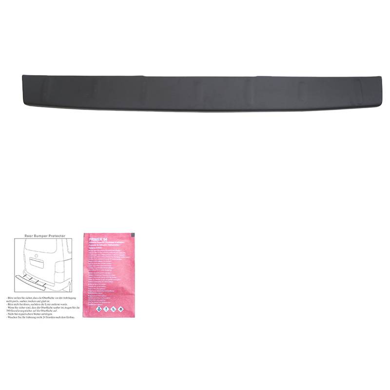 Rear Bumper Protector  Mercedes Vito W447 2014- - Matt black