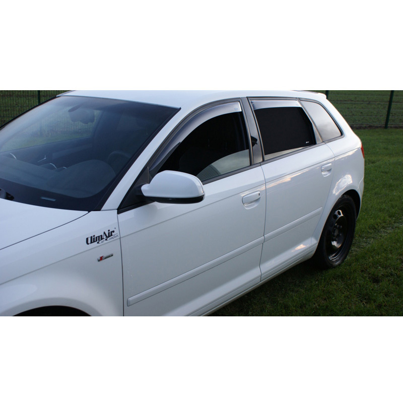 Window Visors Clear  BMW 7-Series F01 sedan 2008-