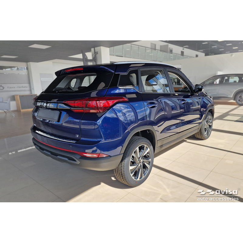 Stainless Steel Rear bumper protector  BAIC Beijing 3 (X35) 2023- 'Ribs'