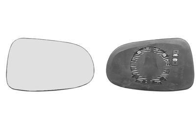 spiegelglas, bol glas, rechts,-03/1998 Ford Galaxy, 2000-2006