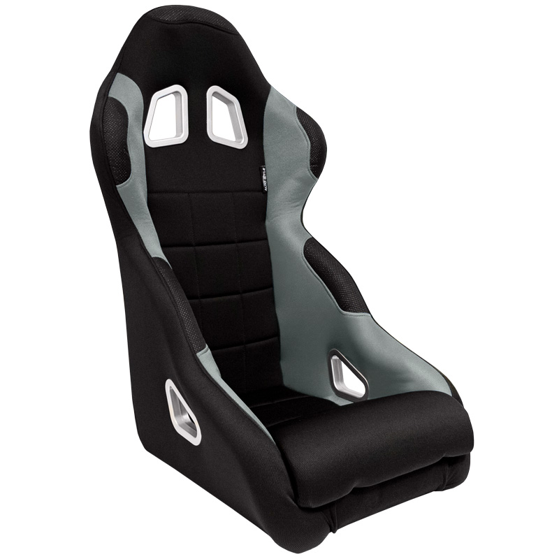 Sport seat 'K5' - Black/Grey - Non-reclinable back-rest - incl. slides