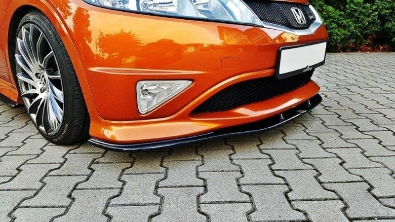 Voorspoiler Honda Civic VIII Type R GP Glanzend Zwart