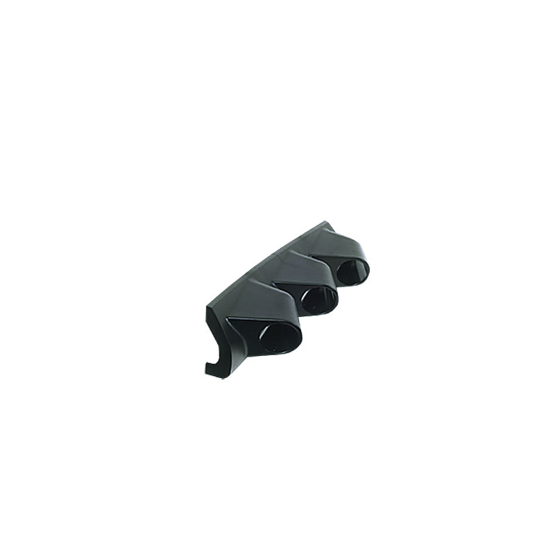 Instrument holder Universal 3 holes black ABS