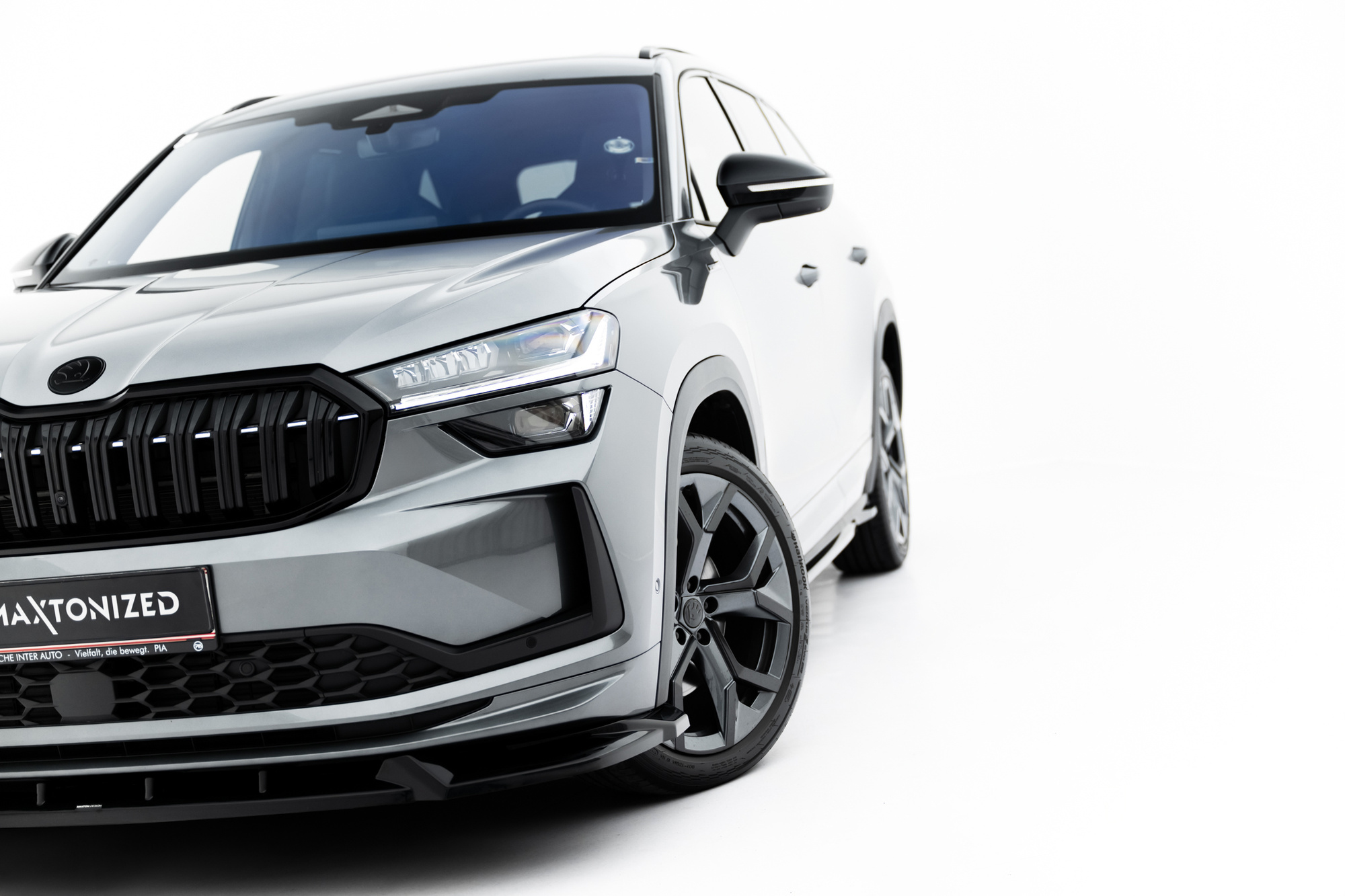 Voorspoiler passend voor Skoda Kodiaq Sportline Mk2 V.1 2024 – Heden