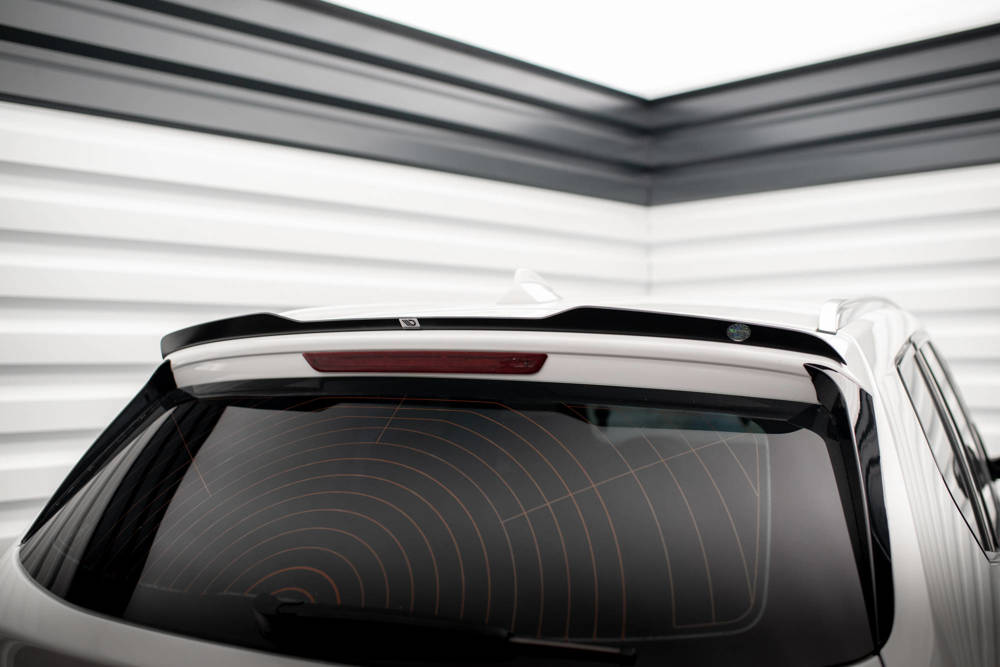 Spoiler passend voor BMW X3 M-Pack F25 2010 - 2014 Maxton Glans Zwart
