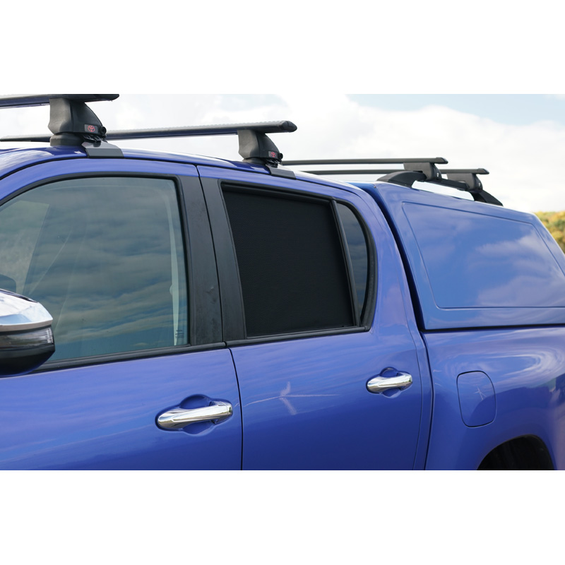 Set Car Shades  Toyota Hilux VIII Twin Cab 2015- (4-pieces)