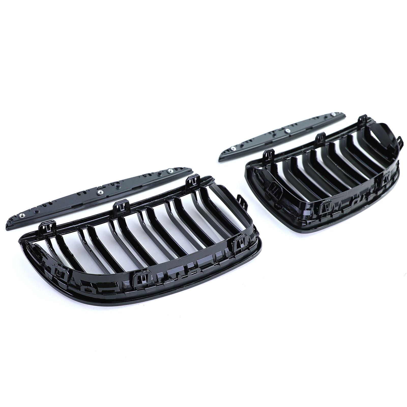 Grill Nieren passend voor BMW E90/91 Zwart M3/Motorsport Stripes 05-08