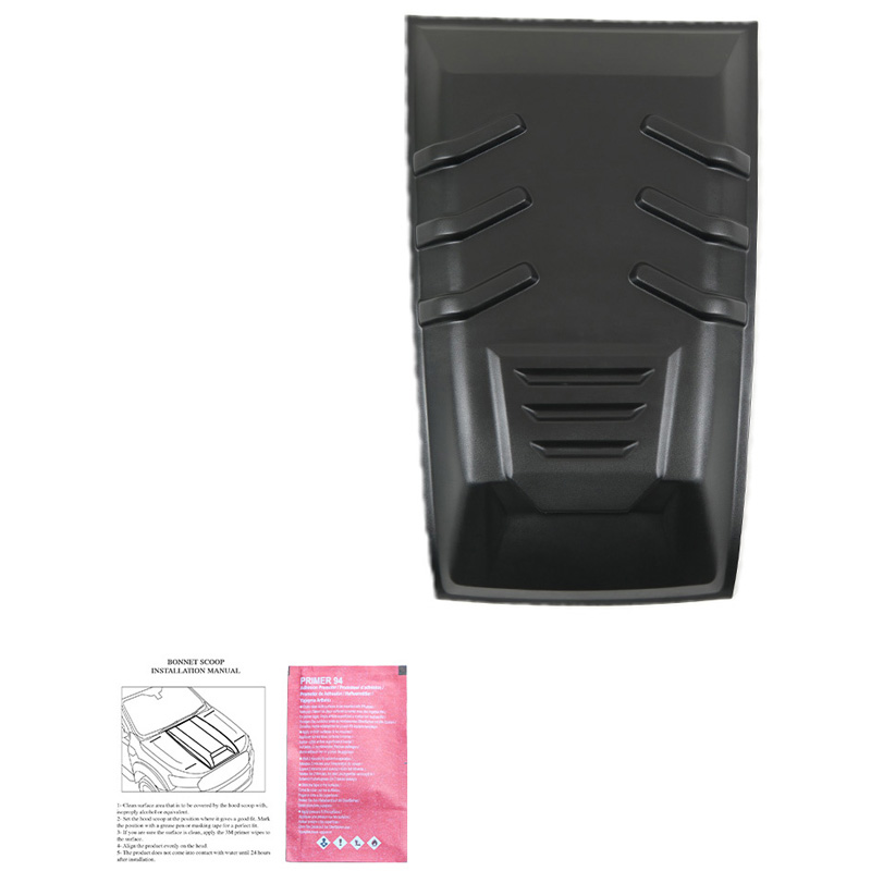 Bonnet Scoop  Mercedes X-Class W470 2017- - Matt black