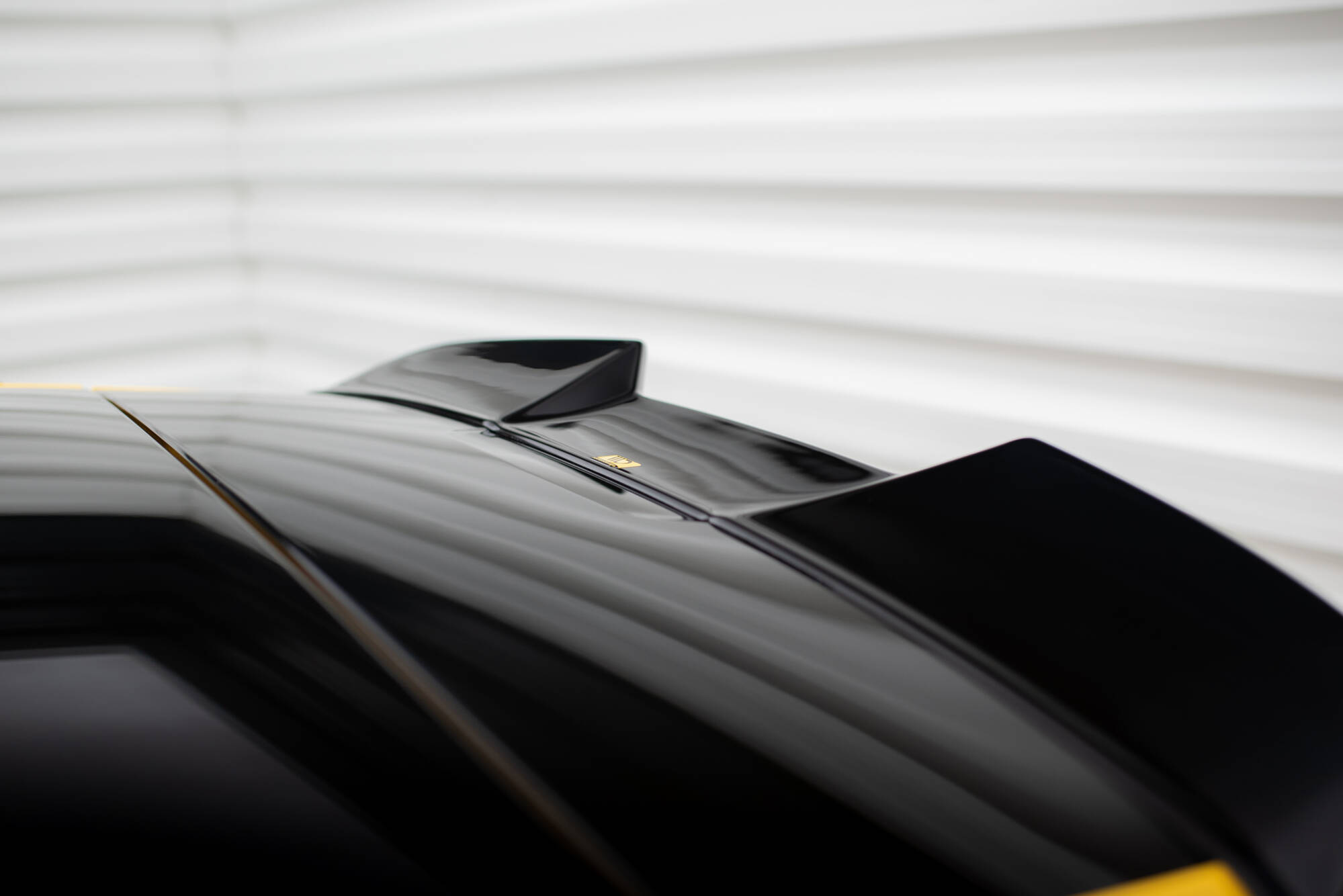 Spoiler passend voor Audi RS3 / S3 / A3 S-Line 8Y Maxton Glans Zwart
