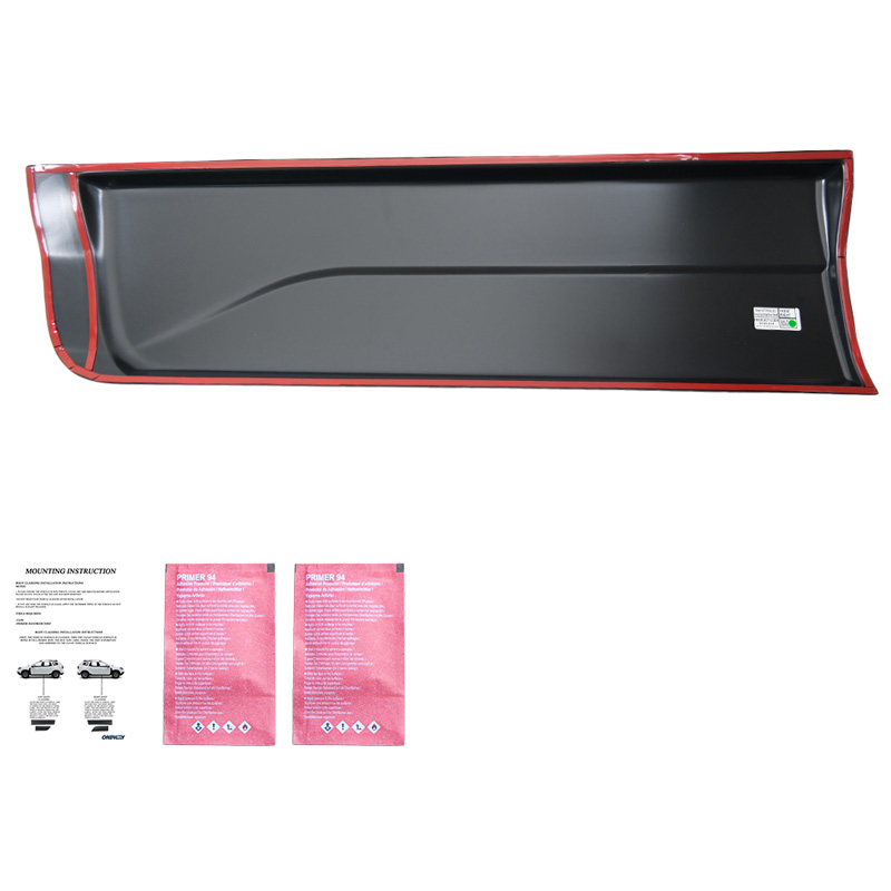 Body Cladding  Ford Ranger T6/T7/T8 2012-2022 - Gloss black