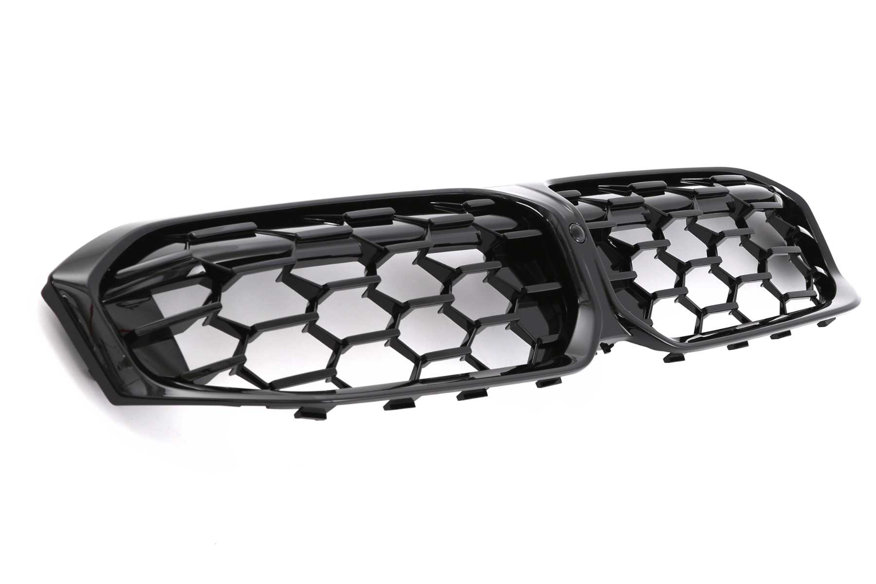 Grill passend voor BMW 3 Serie G20 G21 LCI M340i Look Glans Zwart