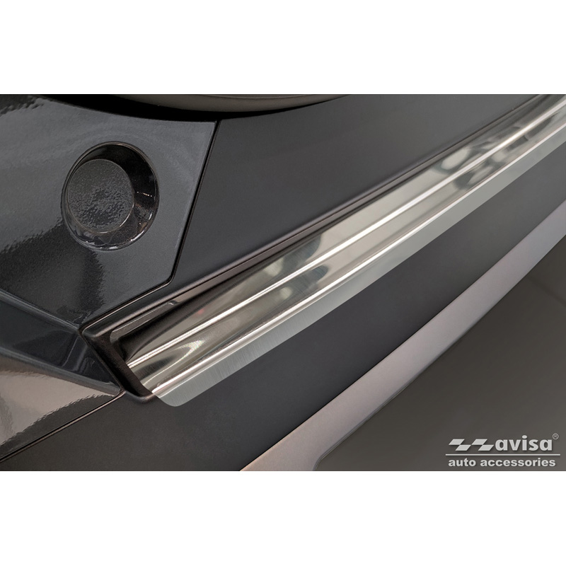 Stainless Steel Rear bumper protector  Hyundai Kona II (SX2) excl. N-Line 2023-