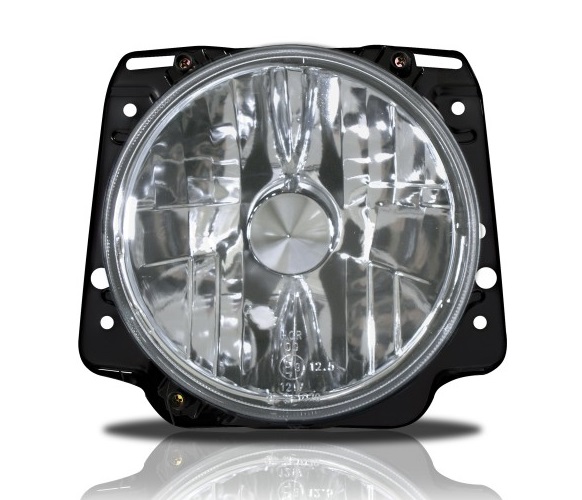 Headlights VW Golf 2 Clear Chrome