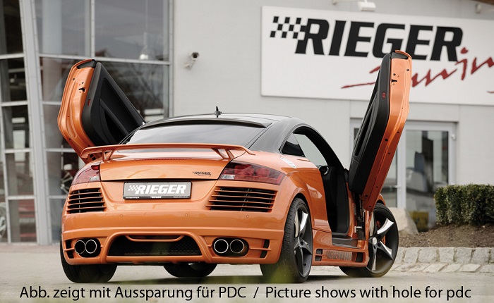 Rearbumper Audi TT 09.06- Rieger