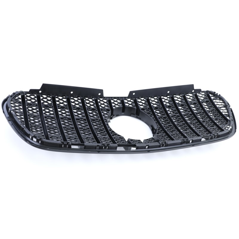Grill passend voor Mercedes X klasse W470 17-20 GT Look Zwart/Chroom