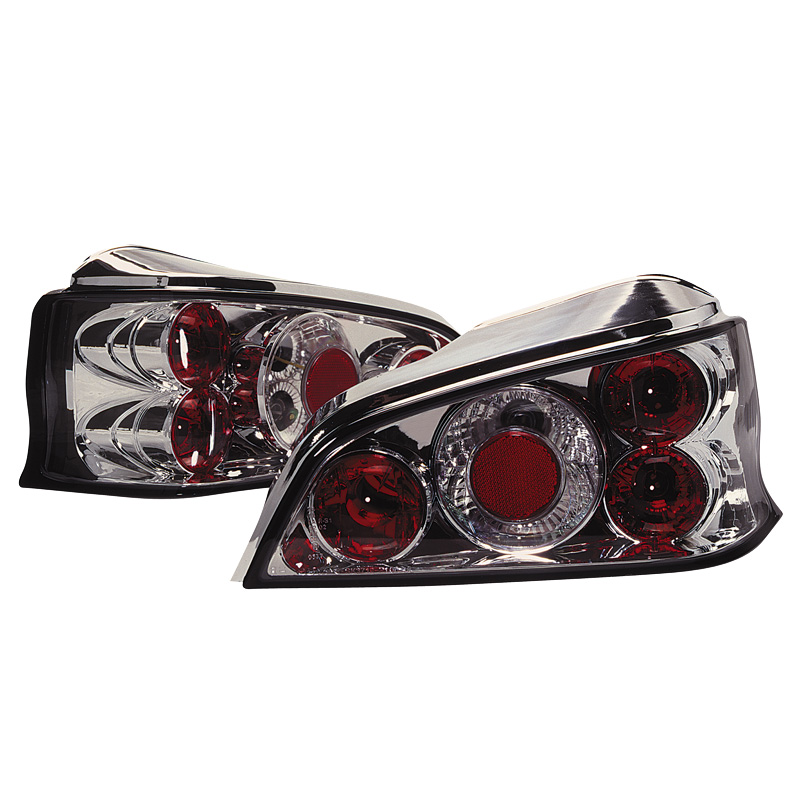Set Tail Lights  Peugeot 106 1996- - Chrome