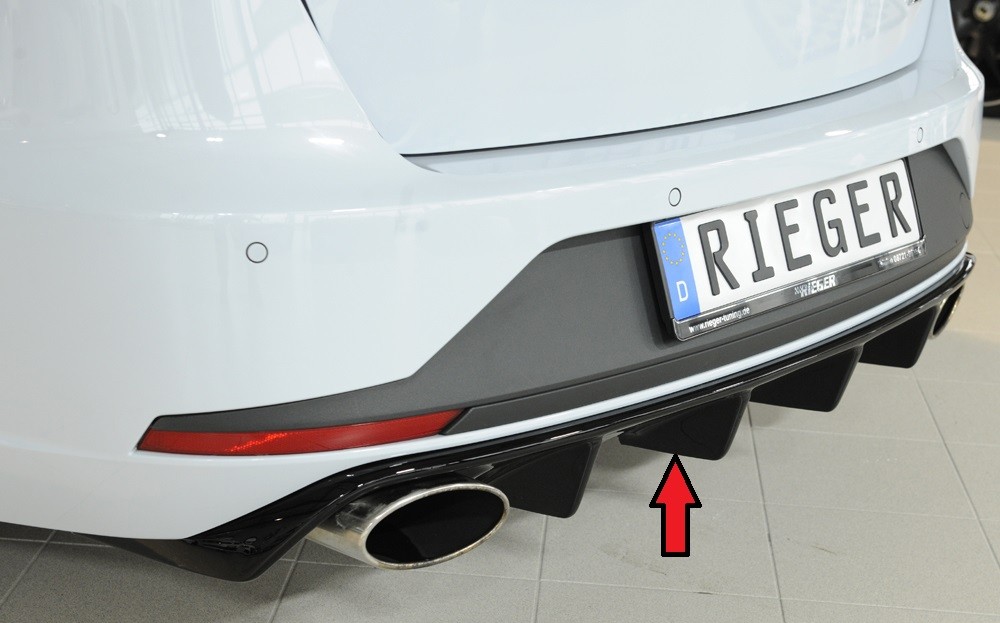 Achteraanzet Rieger Seat Achteraanzet Seat Leon Cupra (5F): 03.1