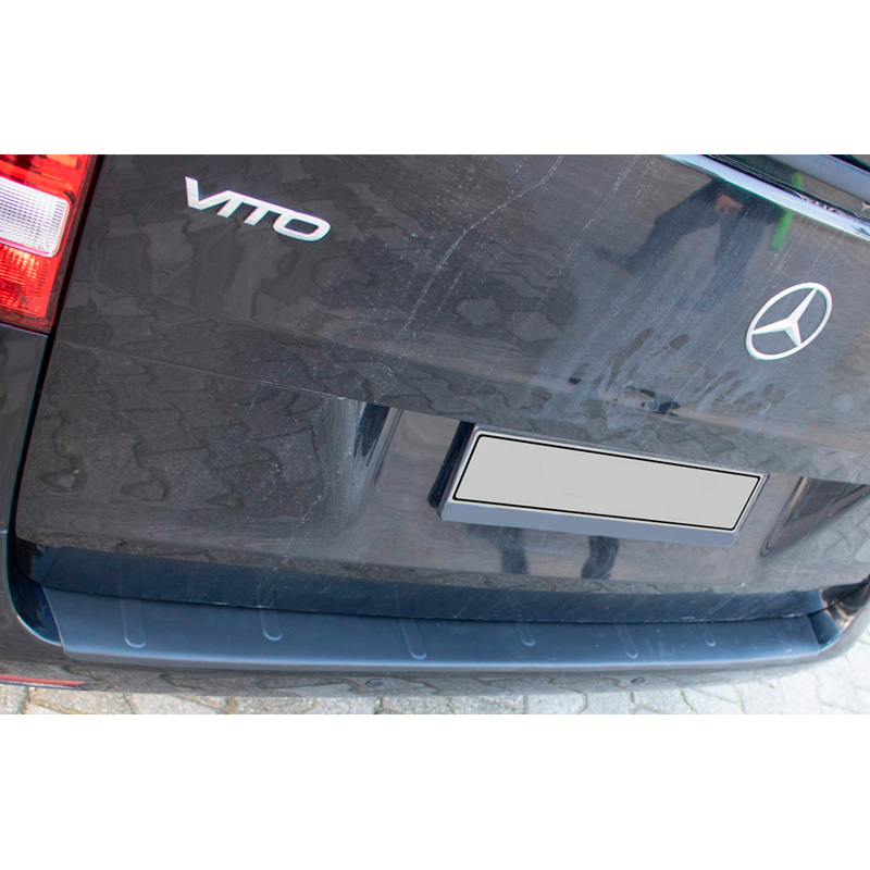 Rear Bumper Protector  Mercedes Vito W447 2014- - Matt black